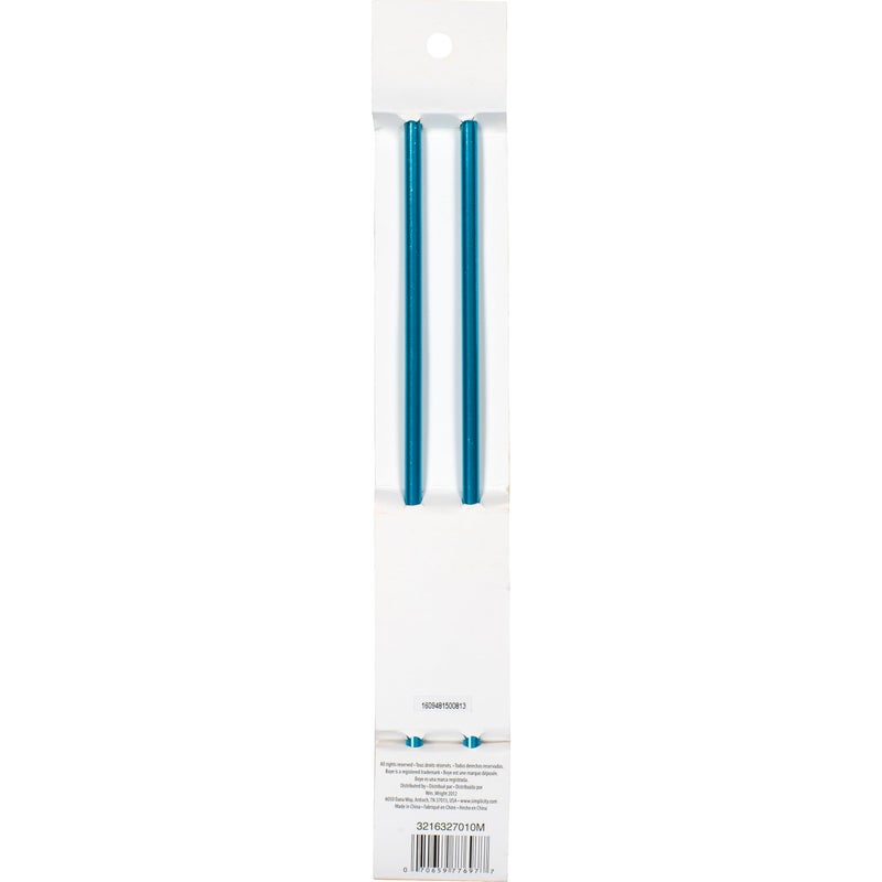 Boye 3216327010M Aluminum Straight Knitting Needles Set, US Size 10, 10" L, 2pcs - Image 2